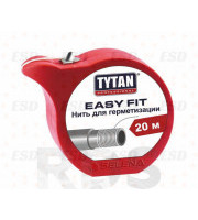 Нить для герметизации резб.соед Easy Fit Титан Проф 20м блистер