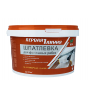Шпатлевка финишная латексная Первая линия 3кг Шпатлевка финишная латексная Первая линия 3кг