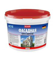 ПУФАС Краска фасадная белая Decoself Основа А мороз. (10л=15.4кг)