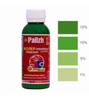 №13 Колер "Palizh" STANDART унив-й 0,1л (130г) салатный (Ижевск)