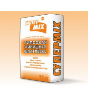 Шпатлевка СуперМикс финишная гипсовая (20кг) Шпатлевка СуперМикс финишная гипсовая (20кг)