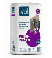 Шпатлевка BERGAUF Finish Zement (20кг) Шпатлевка BERGAUF Finish Zement (20кг)