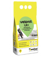 Шпатлевка WEBER VETONIT LR + (5кг) Шпатлевка WEBER VETONIT LR + (5кг)