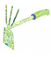 Мотыжка комб. 70х300 мм, стальная, пласт. рукоятка, FLOWER GREEN  Palisad	62041
