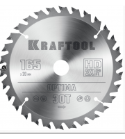 KRAFTOOL Slim wood cut 165 х 20 x 1.6 мм, 48Т, диск пильный по дереву, (36955-165-20-48)