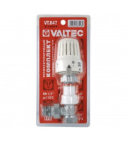 Клапан 1/2" с термостатической головкой для радиатора угловой VALTEC(VT.047.N04)