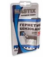 Клей для бензобака MASTIX 55гр (холодная сварка) на блистере Клей для бензобака MASTIX 55гр (холодная сварка) на блистере