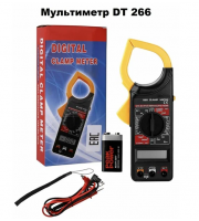 Мультиметр цифровой (клещи) М266F 1кА,1кВт,2МОм,2кГц SQ1005-0006 Мультиметр цифровой (клещи) М266F 1кА,1кВт,2МОм,2кГц SQ1005-0006