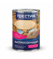 Лак ПРЕСТИЖ по дереву Акрилатекс быстросохнущий матовый 0,9л