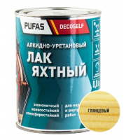 Лак яхтный "Decoself" глянцевый 0.8л ПУФАС