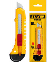 STAYER FORCE, 18 мм, нож упрочненный