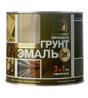 Грунт-эмаль 3в1 "РадугаМалер" оранжевая (1,9кг) Грунт-эмаль 3в1 "РадугаМалер" оранжевая (1,9кг)