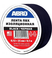 ABRO Изолента(25мм9,1м) черная ЕТ-912-25-10BLK-RE(26.02.24) ABRO Изолента(25мм9,1м) черная ЕТ-912-25-10BLK-RE(26.02.24)